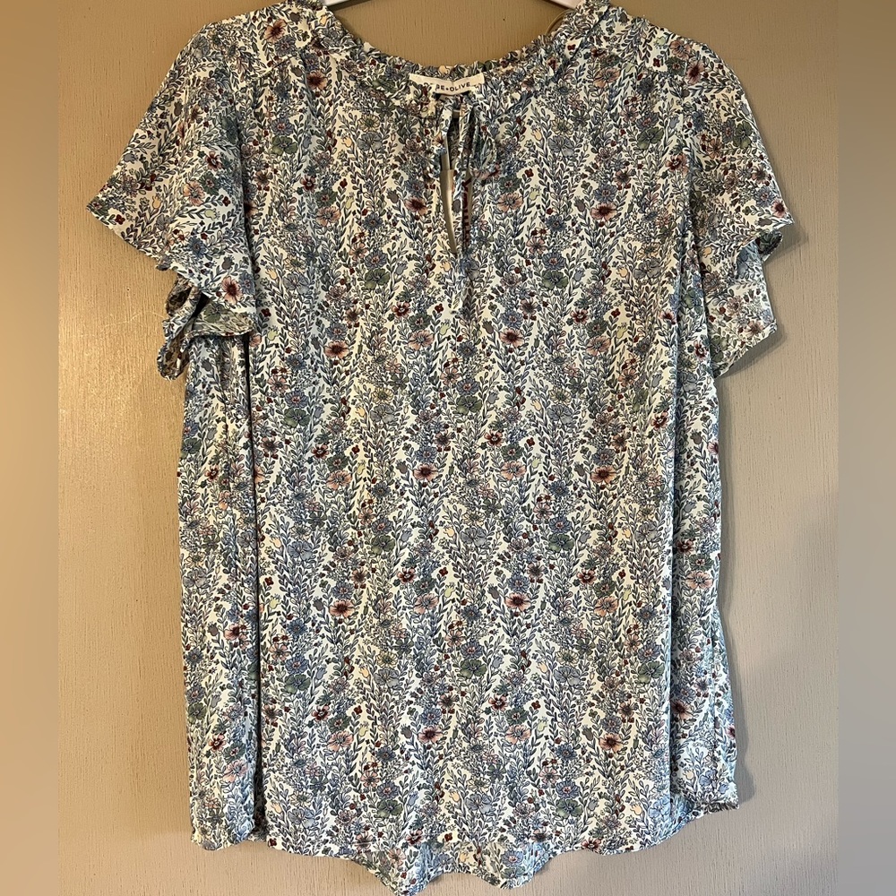 NWT Floral Blouse